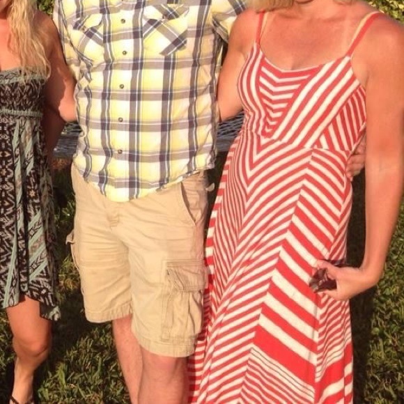 Striped Anthropologie Maxi Dress - Picture 3 of 3